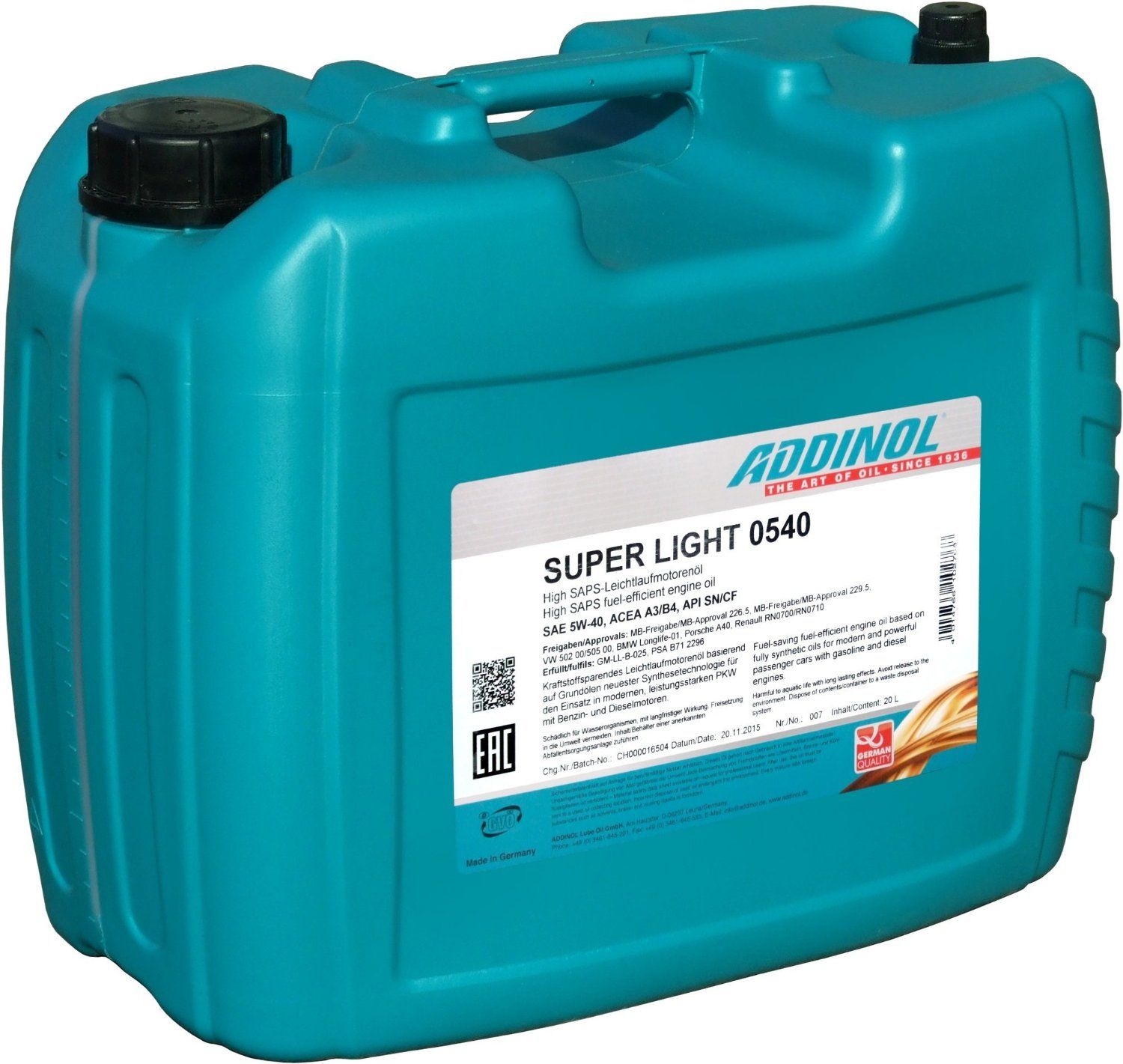 20 ltr SUPER LIGHT 0540